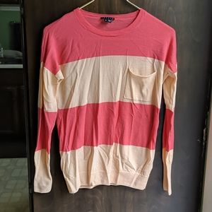 Theory Long Sleeve Striped Shirt